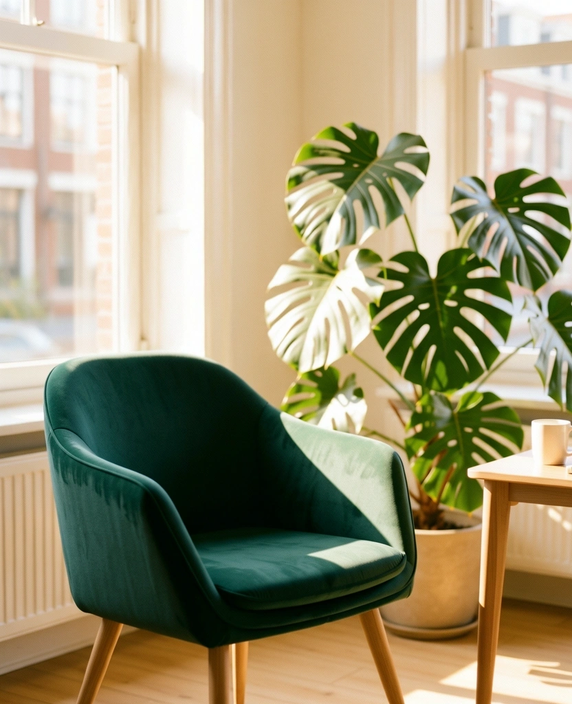 Helles Beratungszimmer in Hamburg